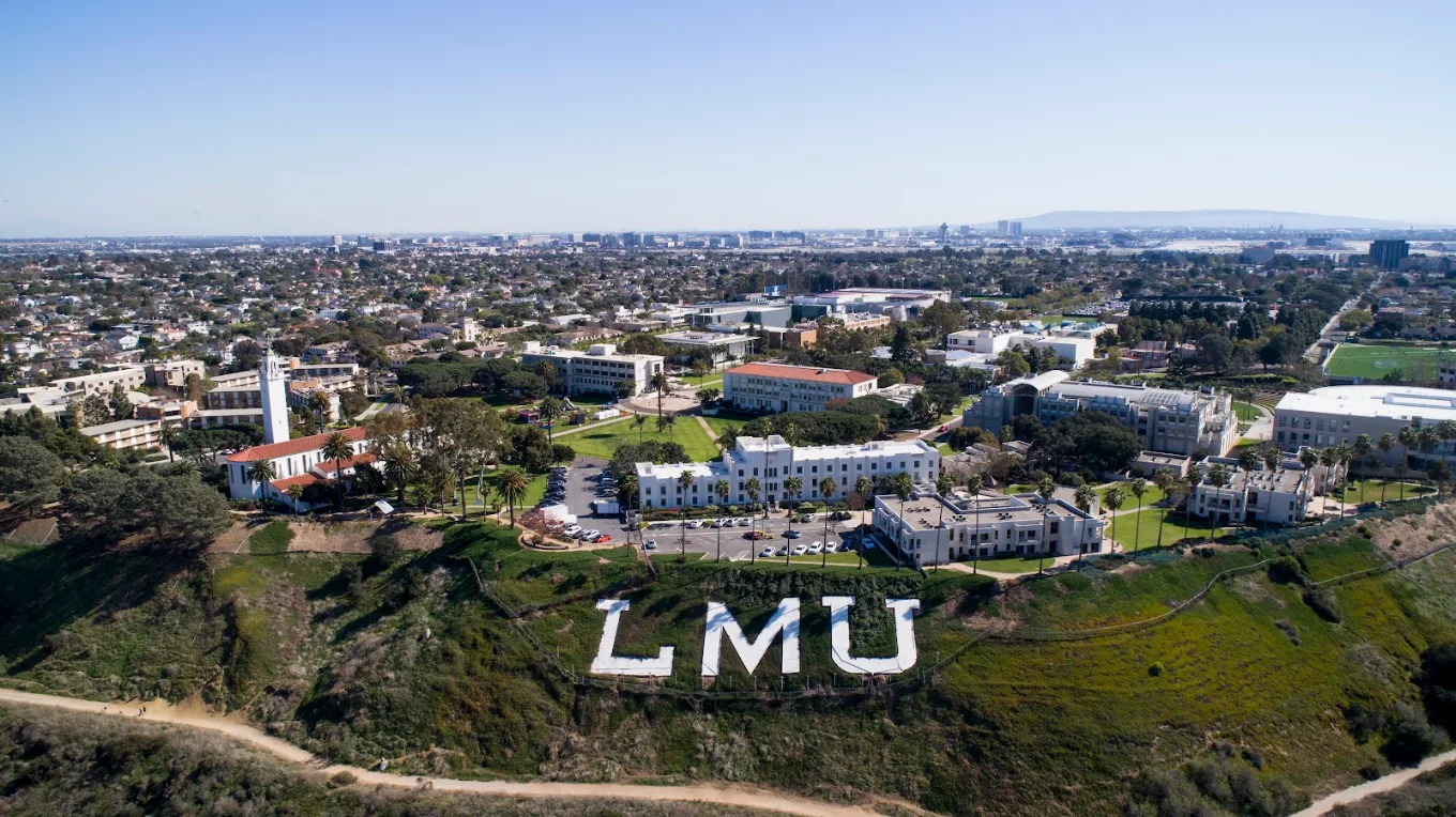 Loyola Marymount University campus in Los Angeles